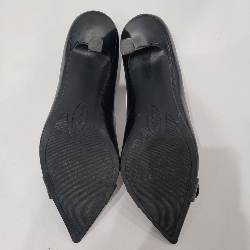 Nine West Black Women's Heels Size 8.5 - Picture 5 of 10